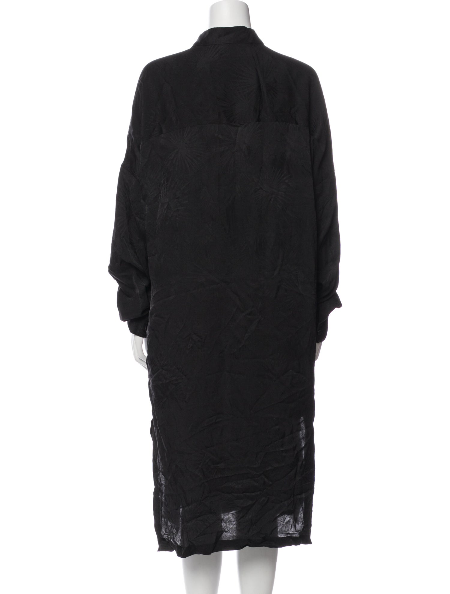 Saint Laurent Silk Midi Length Dress